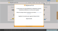 Desktop Screenshot of myserverweb.net